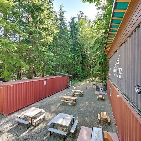 Unique Container Studio With Deck And Fire Pit! Buckley Zewnętrze zdjęcie