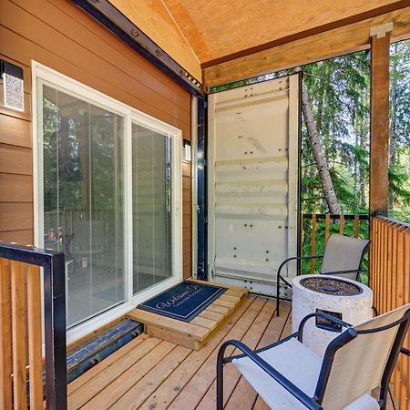 Unique Container Studio With Deck And Fire Pit! Buckley Zewnętrze zdjęcie